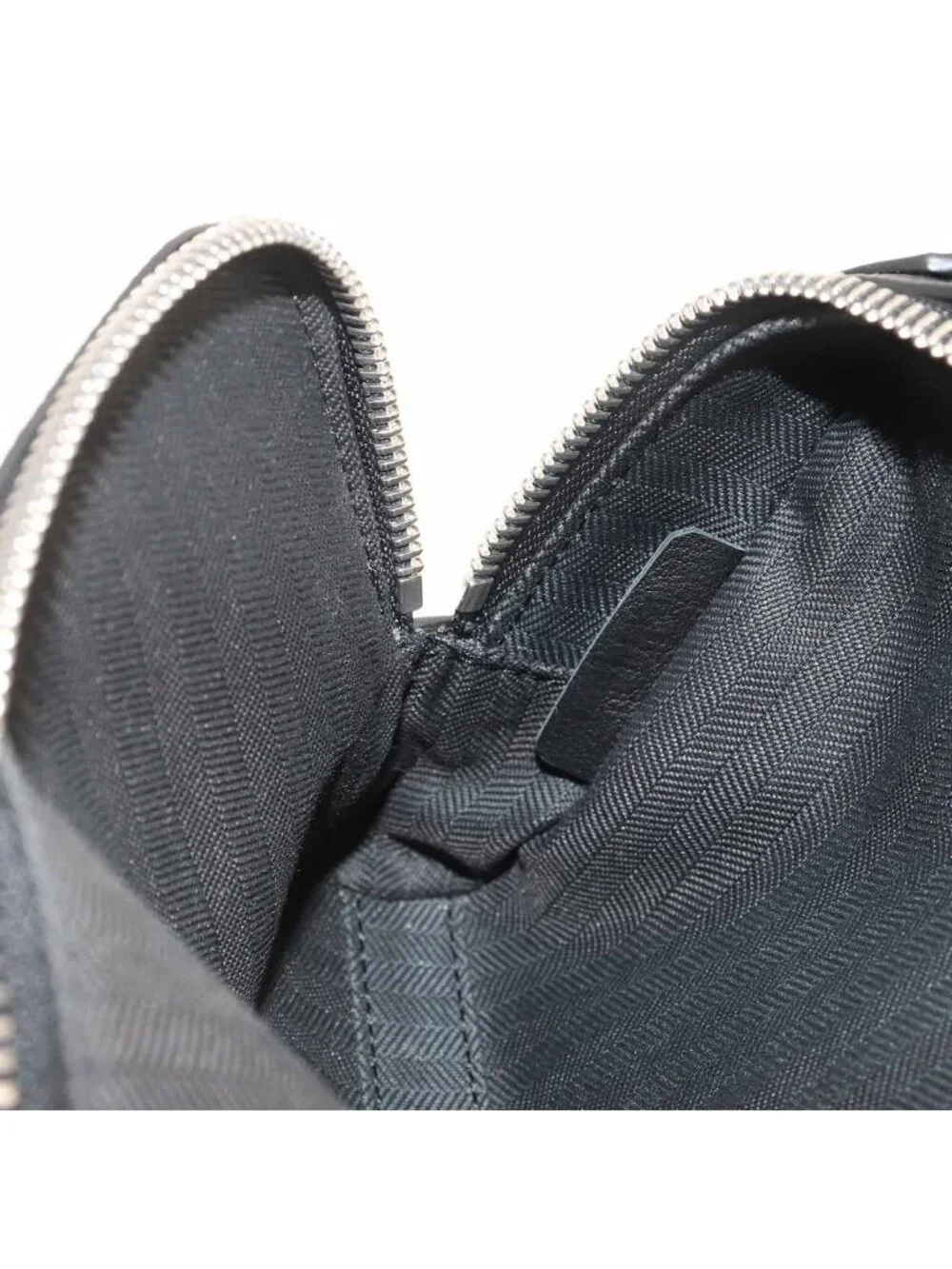 Loewe Crossbody Camera Bag Mini 2-Way Leather Black